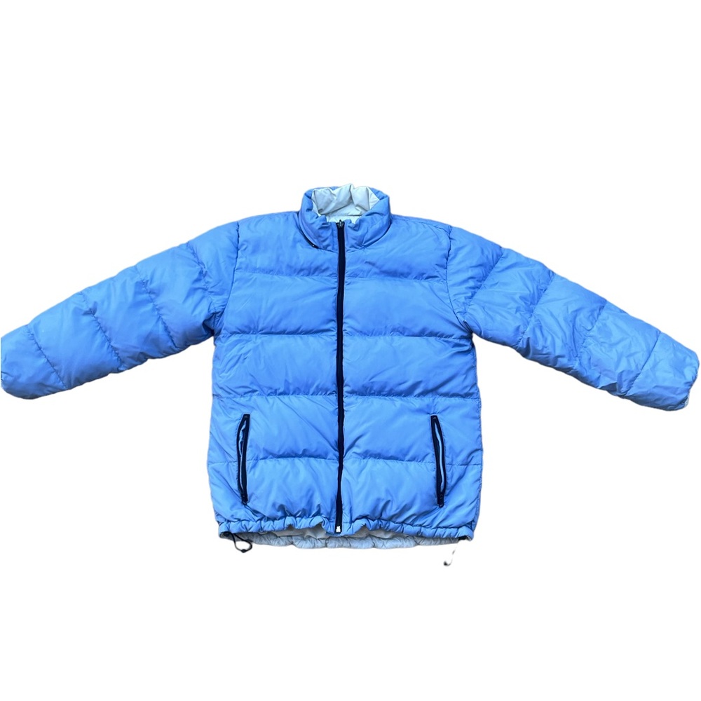 Baby Blue Winter Puffer Jacket